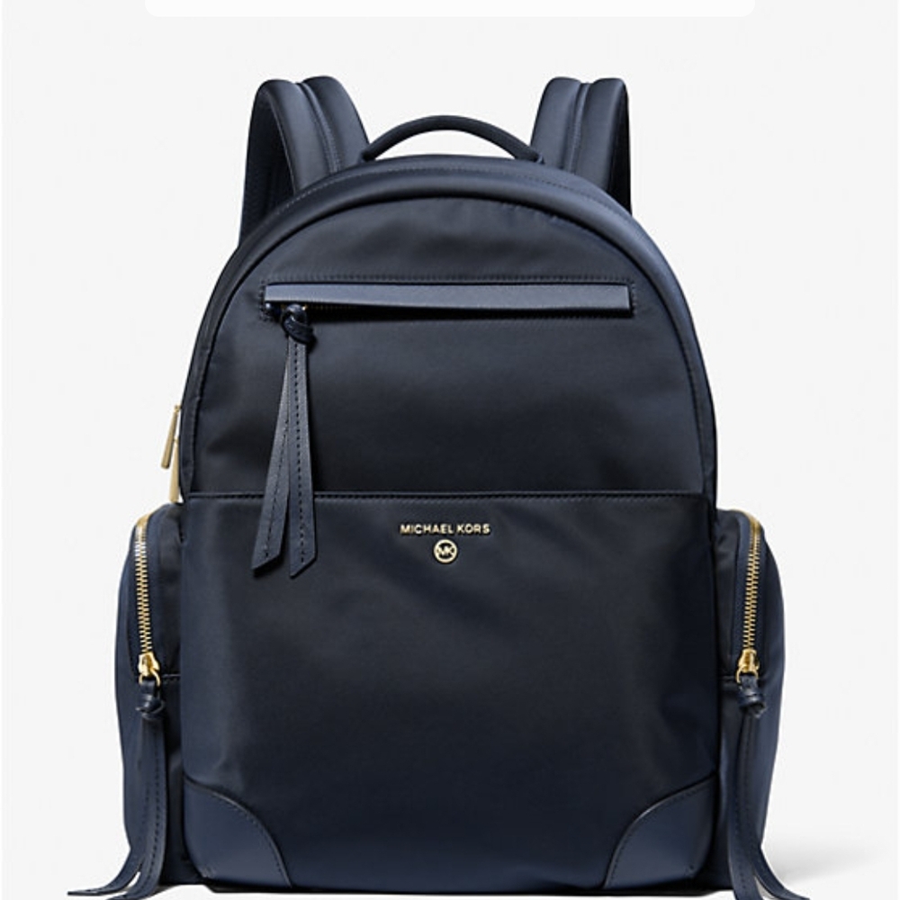 Michael Kors Dark Blue Backpack